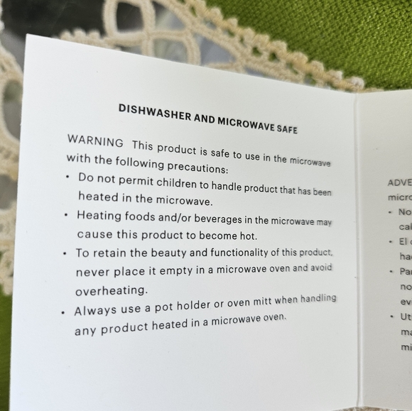 Lenox Blue Ray Round Snack Bowl with Wood Tray - Picture 8 of 9